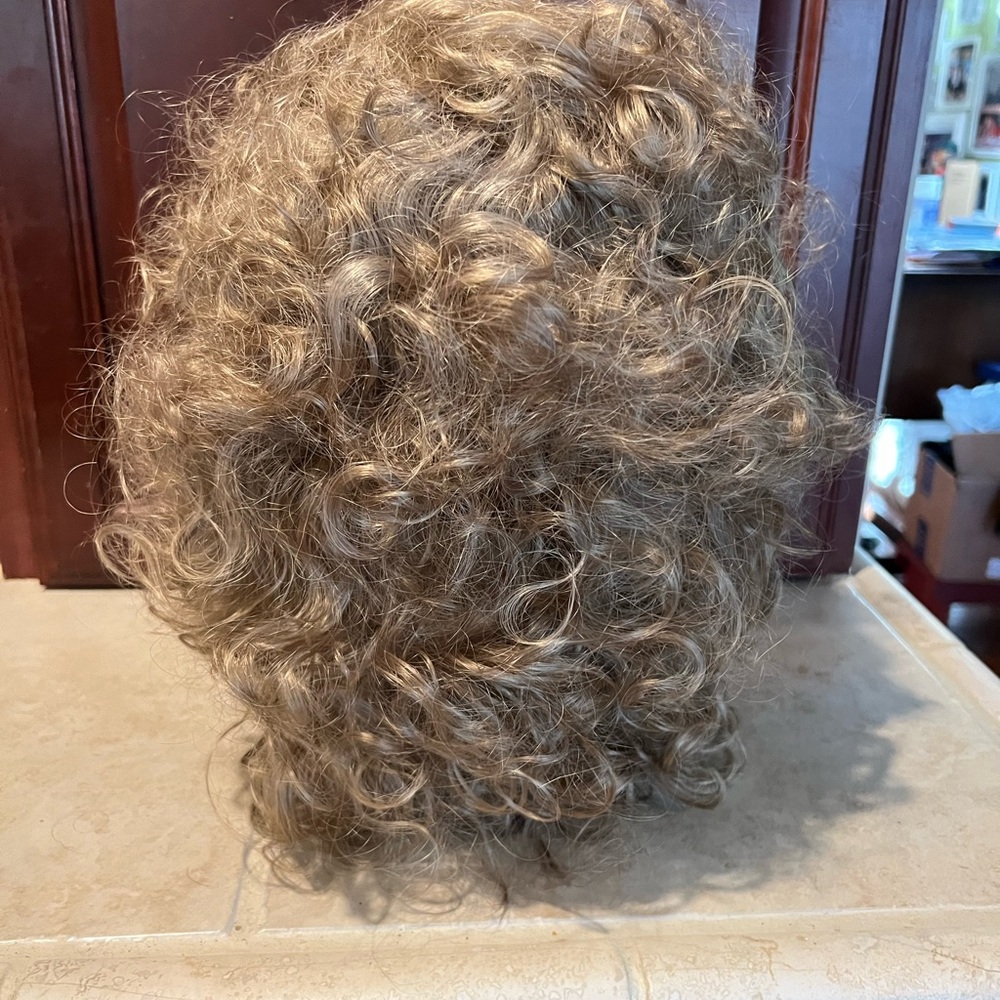 Curly Blonde Wig